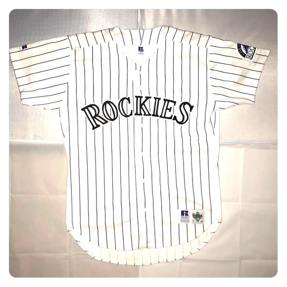 vintage colorado rockies jersey